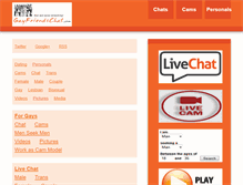 Tablet Screenshot of gayfriendschat.com